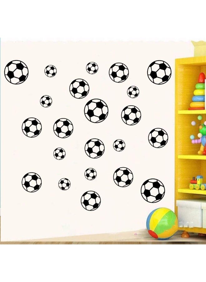 SITAKE 43 Pcs Football Stickers for Boys Room, Vinyl Wall Art for Bedroom Playroom Living Room Window Door Decoration - Image 3